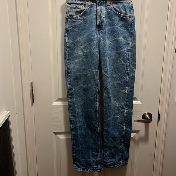 Vintage Levi’s 505 Acid Wash Jeans – Size 28/32 - Picture 7 of 8